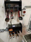 Assortment of Electric Power Tools, as lotted, including Milwaukee and Dewalt