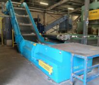 Xtra-Veya 1600TM onfloor infeed chain conveyor system. (Viewing Essential to Ascertain Removal, RAMS