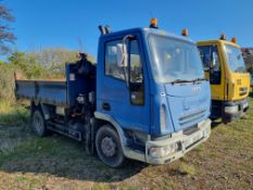 IVECO EUROCARGO MODEL 100E18 HIAB TRUCK