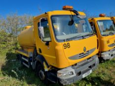 RENAULT MIDLUM 180.14 VACUUM TANKER