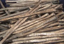 Richard Deacon – Nails, 2007, 157 Cast Nails, Dimensions : 2 x 2 x 27.5 cm (each) (RD 01) Located in