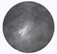 David Ireland - Period, 2000, Acrylic and Wax on Paper, Dimensions: 33 x 33 cm (DI 07) Located in