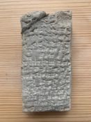Old Babylonian Cuneiform Tablet, 1900-1600 BC, Height: 9.5cm (OB 02) Located in Stockport