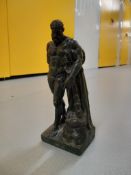 Italian, After the Antiquity - The Farnese Hercules, Bronze. Height: 27 cm | Height: 10 5/8 in (AN