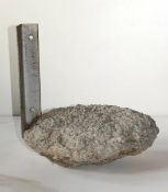 David Ireland - Ornament, c. 2000, Concrete, Steel, Dimensions: 36.8 x 40.6 x 25.4 cm (DI 24)