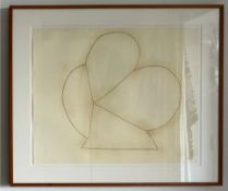 Nicholas Pope, Untitled Drawing, 1978, Pencil on paper, 51 x 62.5 cm, NP 11, Located in London, (