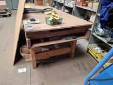 Wooden workbench 3000 x 980mm