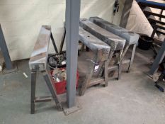 4 x steel trestles
