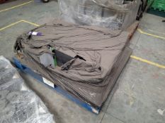 Pallet labelled Volcan units