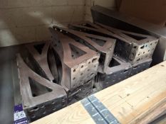 Pallet of welding table attachments