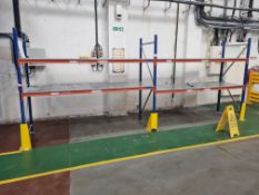 2X BAYS OF BOLTLESS STORES SHELVING