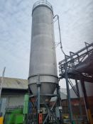 STAINLESS STEEL 60 TONNE SILO