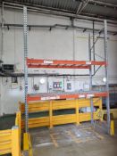 SINGLE BAY OF BOLTLESS PALLET RACKING
