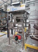 Flomat Bagfilla bulk bag discharger with Midland Industrial Design Valve