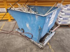 FORKLIFT MOUNTING TIPPING SKIP
