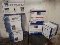 6X SFX PREMIUM UTP PVC CABLE - 3X CAT 6 & 3X 5E