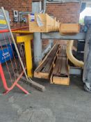 SINGLE SIDED CANTILEVER STORAGE RACK