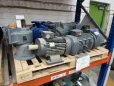 10X VARIOUS MOTORS/PUMPS