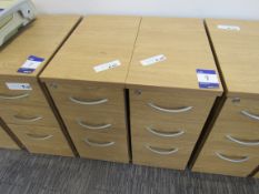 2 x 3 drawer pedestals