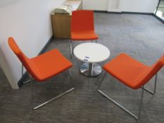 3 Reception seat with small table