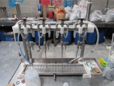 4 head bottle filler and capper