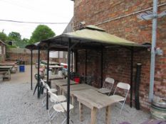 3 outdoor gazebos