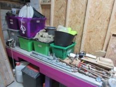 Quantity of assorted parts and fittings