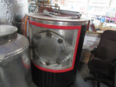 1000L Mash tun, wood clad, insulated