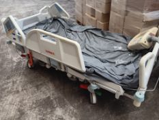 Linet hospital bed with air mattress and control u