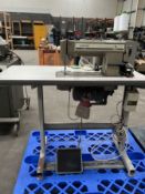 SINGER 601 D100A Treadle Operated Industrial Sewing Machine-1PH