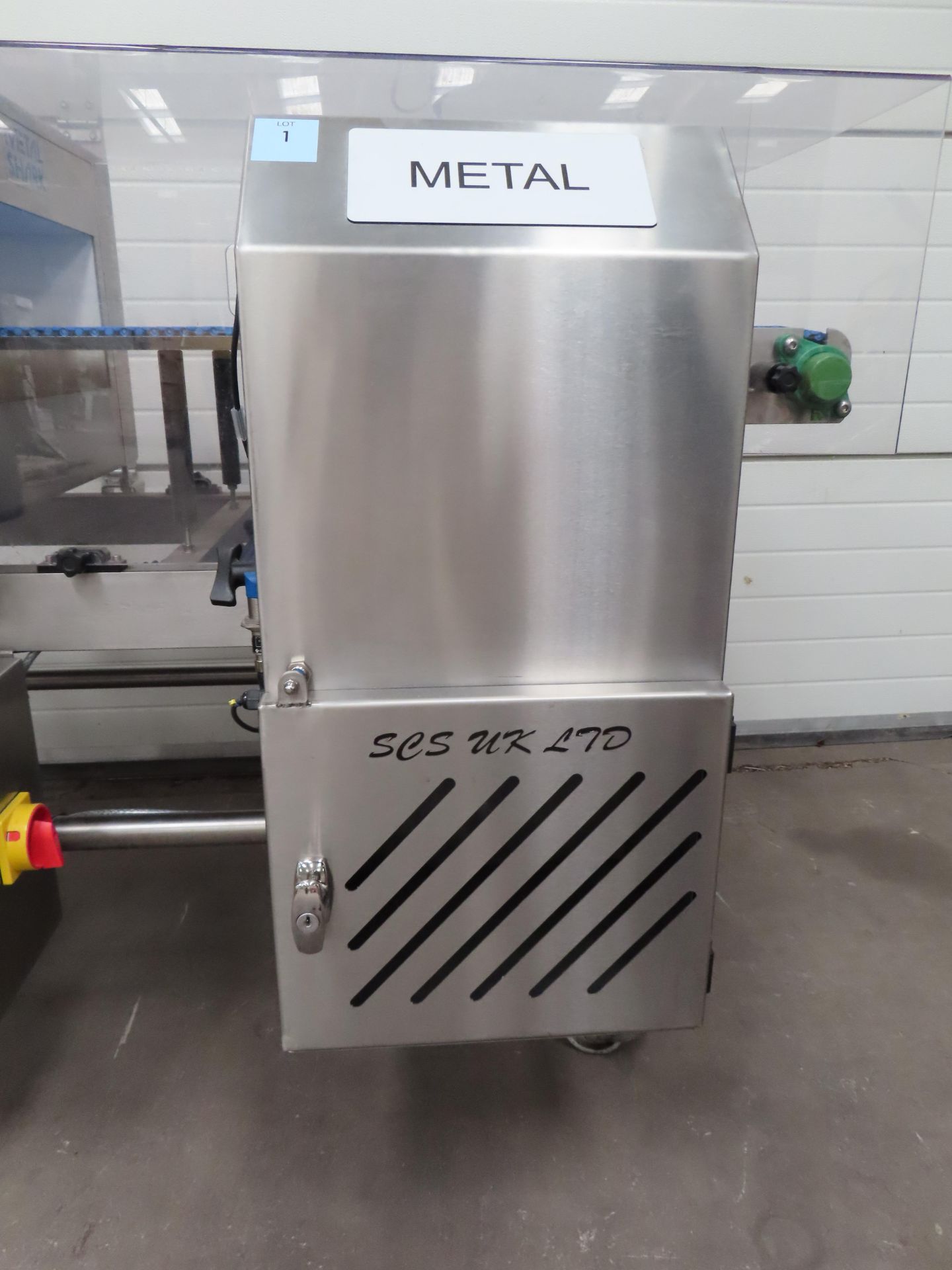 Cassel BD450 x 200 Aperture Metal detector with conveyor - Image 2 of 18