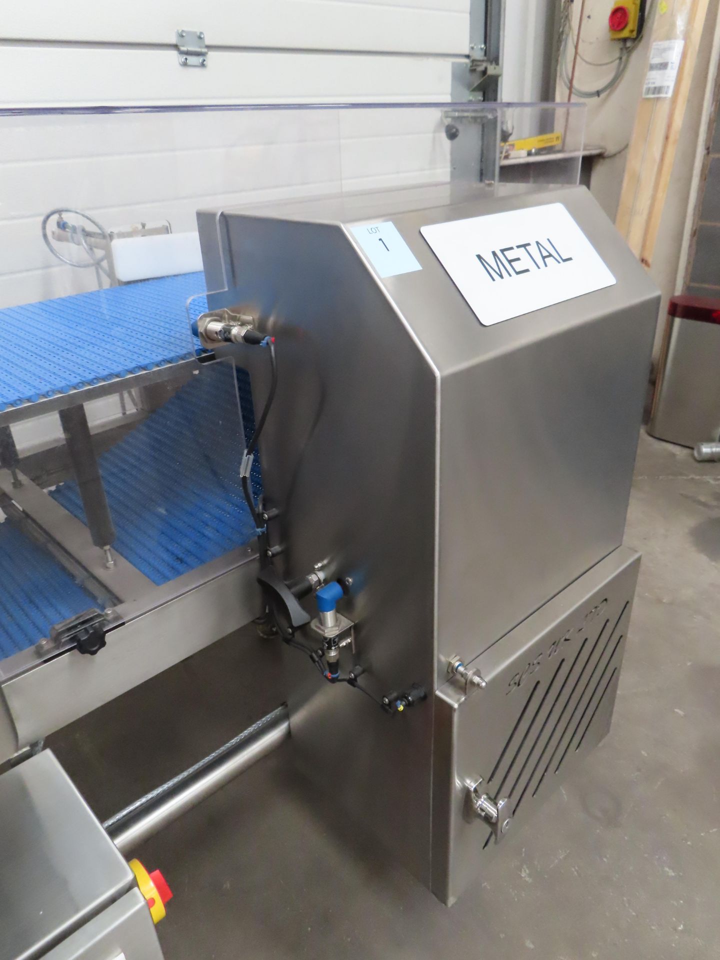 Cassel BD450 x 200 Aperture Metal detector with conveyor - Image 4 of 18