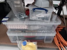 Qty test rig components to include cabling, bolts, radiators, nuts, etc Reinhart Motion Systems