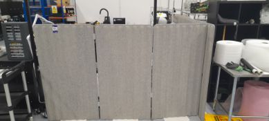 9 Ikea freestanding acoustic screens - Located in Unit 2, Ground Floor