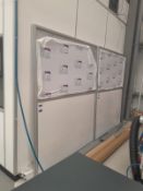 Dismantled aluminium and Perspex framed enclosure – Located in Unit 1, Ground Floor