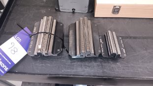 2 x HWR 3321-046 precision jaws and 1 x HWR 0222-033 precision jaws - Located in Unit 2, Ground