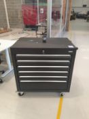 Dura mobile 6-drawer tool chest with quantity of hand tools – Located in Unit 1, ground Floor