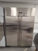 GASTRO- Line F2U006 Stainless Steel Double Door Freezer