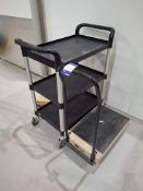 3 Tier Mobile Trolley and Collapsible Tolley.
