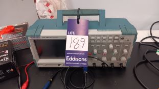 Tektronix TPS2024B 4 channel digital storage oscilloscope, serial number TPS2024BC022754 - Located