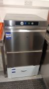 Easyline stainless steel glass washer on stand
