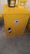 Small steel COSHH cabinet - Located in Unit 2, Ground Floor