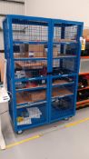 Double door mobile cage trolley - Located in Unit 2, Ground Floor