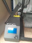 Creality CXSW 3D printer with enclosure, with Creality CR10S5 spool feeder – Located in Unit 2,