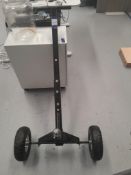 Steel framed manual tug with trailer hitch - Located in Unit 2, Ground Floor