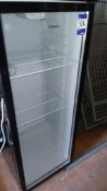 Adexa Showcase AX268BVC single door display fridge and Beko undercounter freezer – Located in