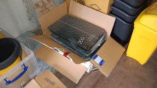 2 boxes of UNOX trays, griddles etc - Located in Container, Unit 1 Yard