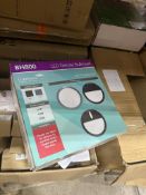 5 X LUMINEUX BH800 LED 16W DIECAST DECORATIVE PRO 3000K GREY (75+ Lumens per Watt)