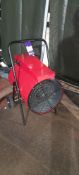 Sealey IPX4 EH30001, 30kW industrial fan heater – 3 phase