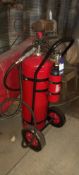 F500EA trolley mounted 50L water extinguisher with additive